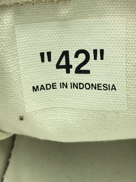 OFF-WHITE(オフホワイト) / ローカットスニーカー/42/WHT// | 中古品の