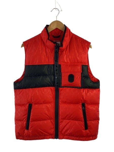 COACHアウター COACH(コーチ) / ダウンジャケット/--/ポリエステル/RED/総柄/CL599