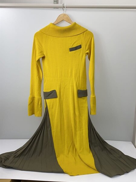 sacai(サカイ) / 長袖ワンピース/21年モデル/1/ウール/YLW/21-05663