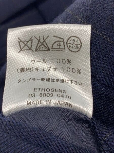 ETHOSENS(エトセンス) / オールインワン/ジャンプスーツ/ウール/NVY 