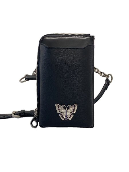 ANNA SUI(アナスイ) / スマホショルダーバッグ/PVC/BLK// | 中古品の