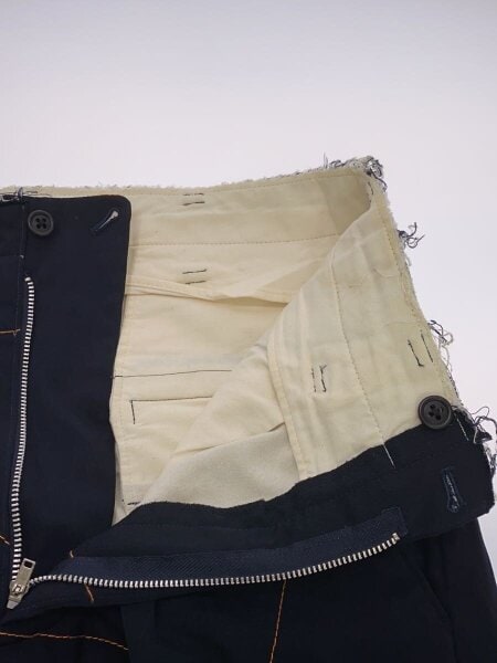 KHOKI / ボトム/--/ウール/NVY/19aw-p-04 KHOKI(コッキ) / ボトム/--/ウール/NVY/19aw-p-04 | 古着の販売・通販