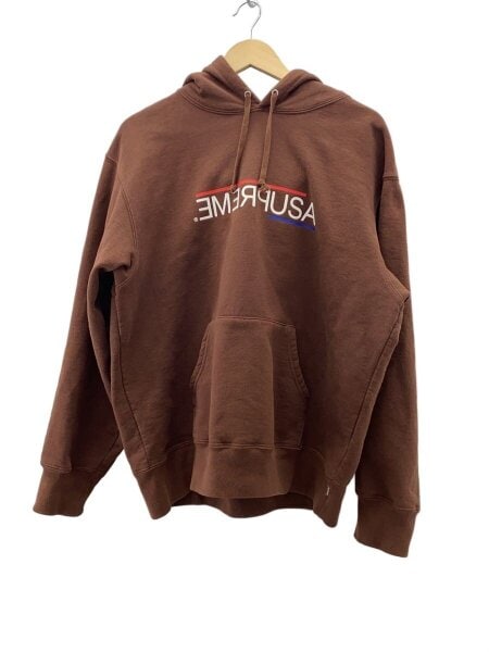 Supreme(シュプリーム) / パーカー/M/コットン/BRW/プリント/21AW/USA 
