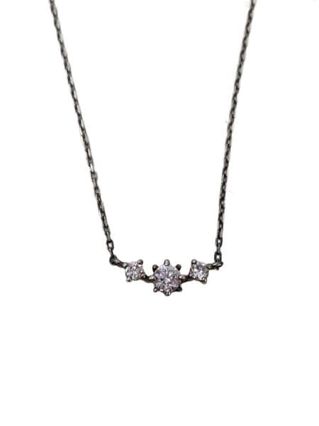 4℃(ヨンドシー) / ネックレス/SILVER/SLV/トップ有/レディース/3連 
