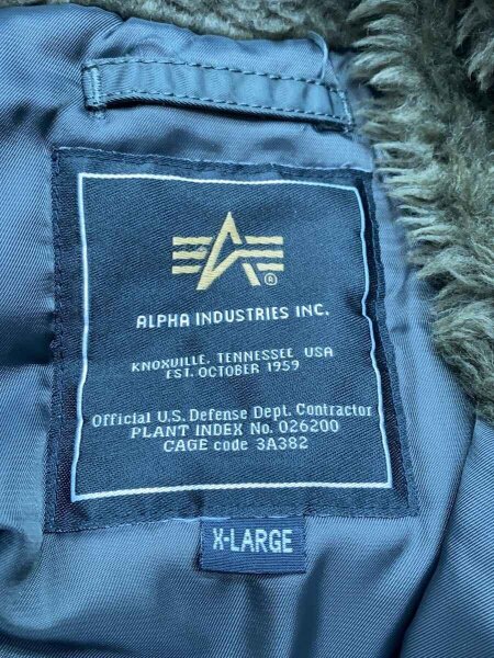ALPHA INDUSTRIES(アルファインダストリーズ) / N-3B/ダウンジャケット 