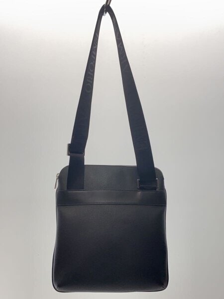 EMPORIO ARMANI(エンポリオアルマーニ) / ショルダーバッグ/レザー/BLK