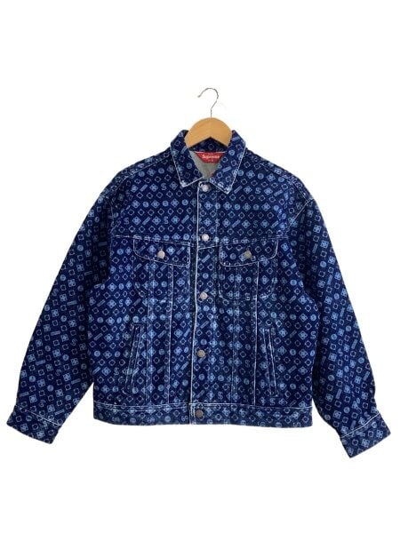 Supreme(シュプリーム) / 24AW/Flocked Denim Trucker Jacket/S