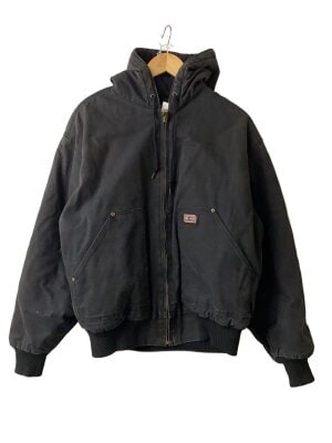 90s BIG SMITH カバーオール ブラック フェード ワークジャケットL 90s BIG SMITH カバーオール ブラック フェード ワークジャケットL big
