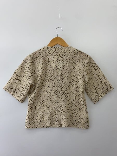 anuke(アンヌーク) / 25AW/Vneck Dot Blouse/FREE/ポリエステル/BEG 