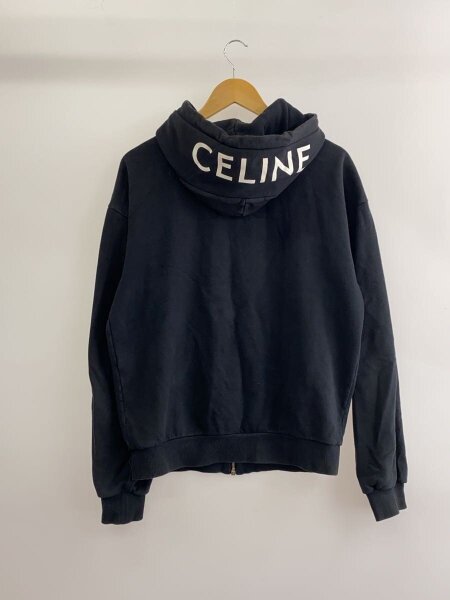 CELINE(セリーヌ) / ジップパーカー/S/コットン/BLK/2Y497670Q 