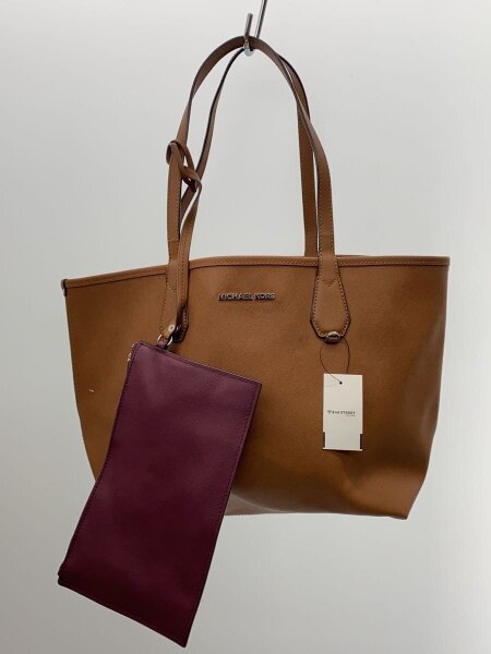 MICHAEL KORS(マイケルコース) / トートバッグ/レザー/BRW/無地 | 中古 