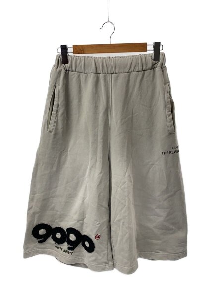 9090(ナインティナインティ) / ショートパンツ/S/コットン/GRY/NN2053