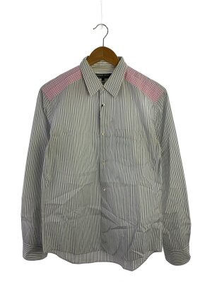 HOMME DEUX ２ndタイプドッキングシャツ黒 HOMME DEUX 2ndタイプドッキングシャツ黒 中古・古着通販】COMME des