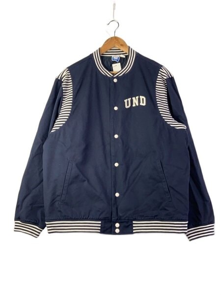 UNDEFEATED(アンディフィーテッド) / スタジャン/XL/コットン/NVY 