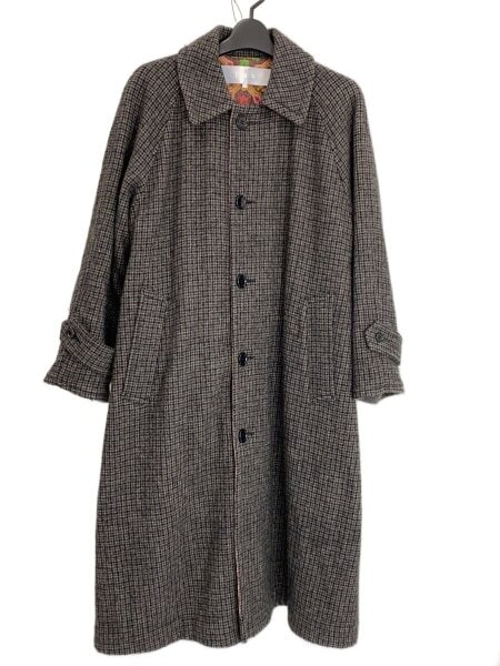 美品 tao COMME des GARCONS チェックコート AD2023 Tao COMME des GARCONS(タオコムデギャルソン) / コート/S/ウール/GRY