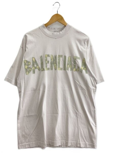BALENCIAGA(バレンシアガ) / Tシャツ/XS/コットン/WHT/無地/739784