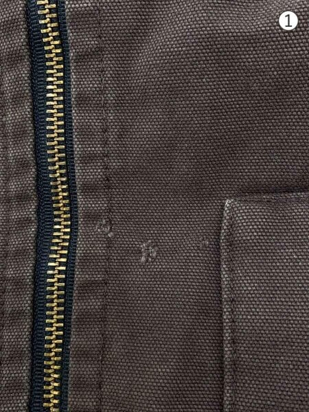 【希少美品】carhartt ダックベスト V47 DKB Carhartt(カーハート) / ダックベスト/XL/コットン/BRW/V47 DKB | 古着