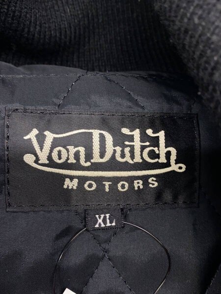 VonDutch(ヴォンダッチ) / スタジャン/XL/牛革/BLK// | 古着の販売 