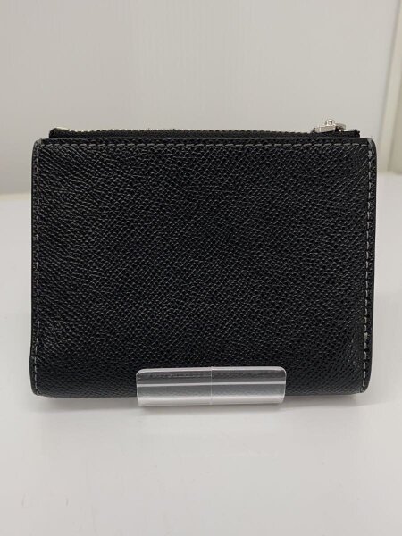 COACH(コーチ) / 2つ折り財布/レザー/BLK/無地/レディース/FCR983