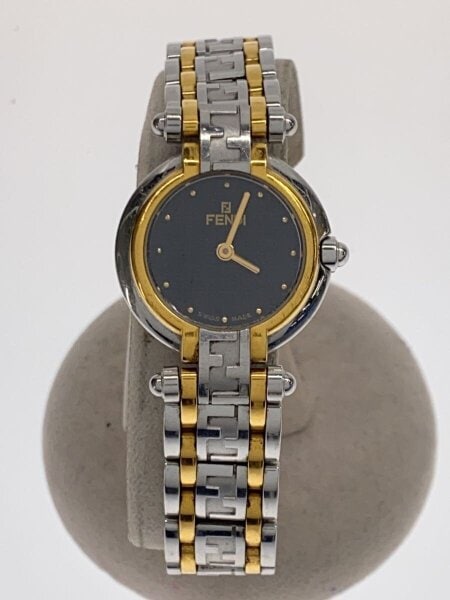 Fendi クォーツ腕時計 FENDI(フェンディ) / クォーツ腕時計/アナログ/--/BLK/SLV | 中古品の