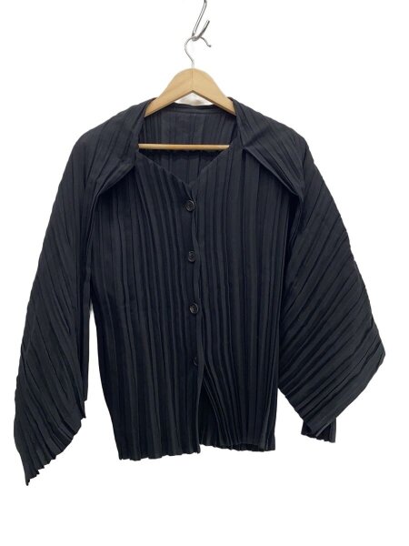 ISSEY MIYAKE(イッセイミヤケ) / 長袖ブラウス/2/ポリエステル/BLK