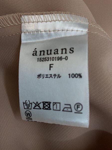 anuans(アニュアンス) / ノースリーブブラウス/FREE/ポリエステル 
