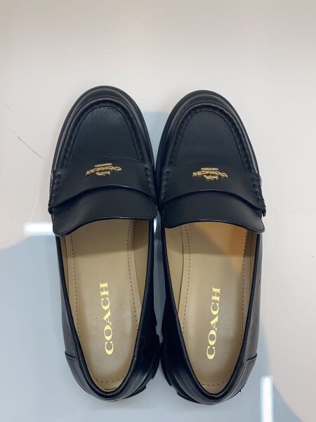 COACH(コーチ) / ルーシーローファー/ローファー/24.5cm/ブラック 