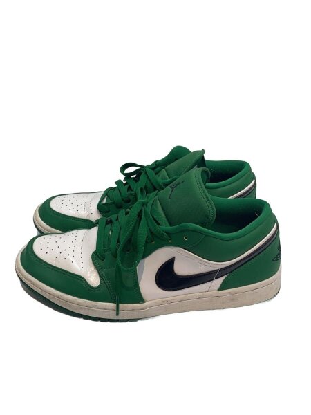 NIKE(ナイキ) / AIR JORDAN 1 LOW PINE GREEN/穿ジワ有/ローカット 