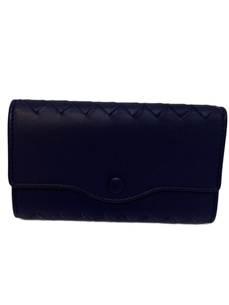 新品未使用品　ボッテガヴェネタ　キーケース　ブルー BOTTEGA VENETA(ボッテガヴェネタ) / キーケース/--/ブルー/無地