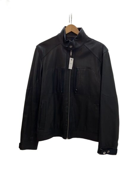 Zegna Sport(ゼニアスポーツ) / シングルライダースジャケット/S
