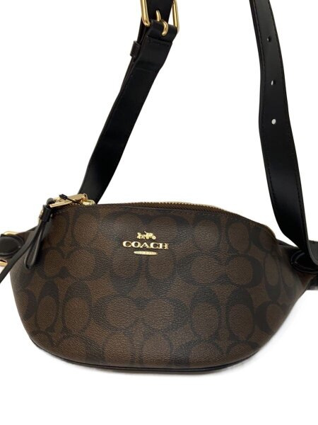 COACH(コーチ) / ショルダーバッグ/レザー/ブラウン/総柄/F48740