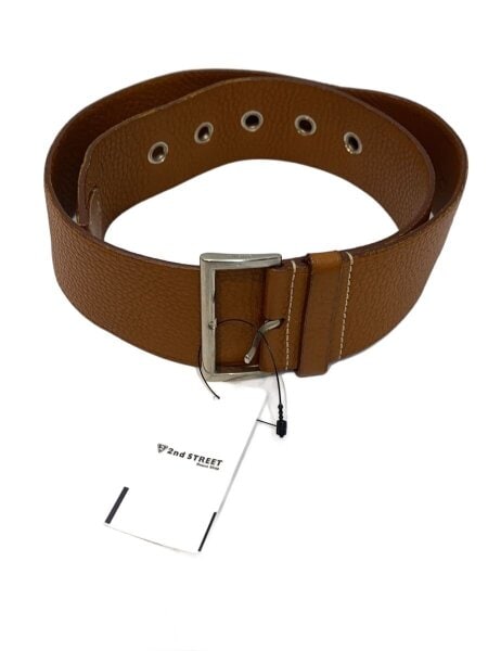 新品未使用品 PRADA レザーベルト キャメル PRADA(プラダ) / ベルト/レザー/キャメル/無地/レディース/1C 2165