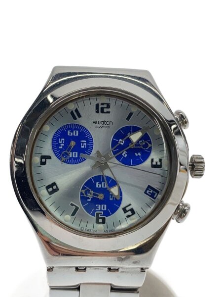SWATCH(スウォッチ) / クォーツ腕時計/アナログ/ステンレス/SLV/SLV 