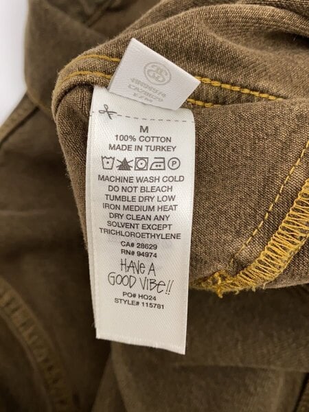 STUSSY(ステューシー) / Gジャン/M/コットン/BRW/115781/Trucker Denim