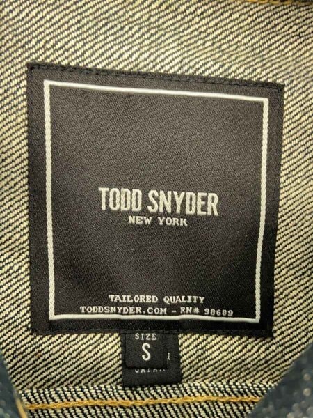 TODD SNYDER(トッドスナイダー) / Gジャン/S/コットン/IDG/577-5225003