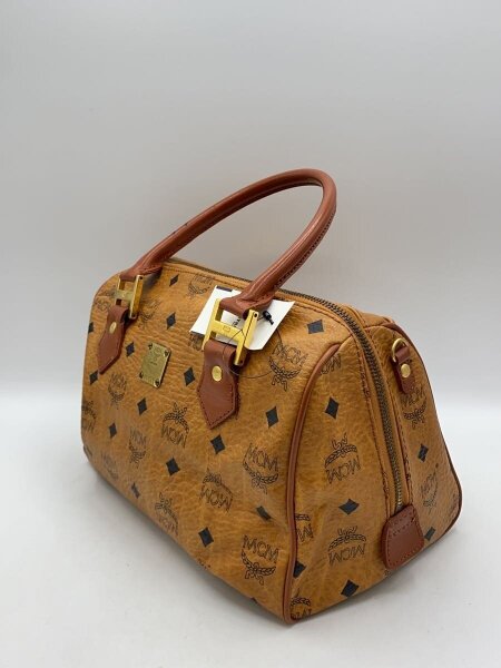 MCM(エムシーエム) / ボストンバッグ/--/BRW/総柄/66629 | 中古品の