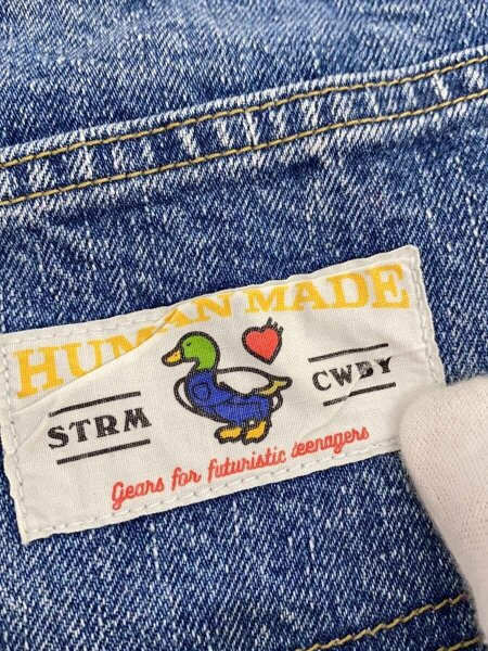 HUMAN MADE(ヒューマンメイド) / ストレートパンツ/34/デニム/IDG 