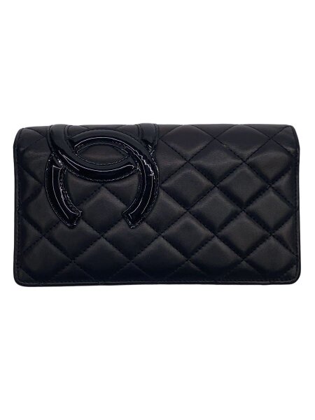 CHANEL シャネル マトラッセ カンボンライン長財布 二つ折り レザー