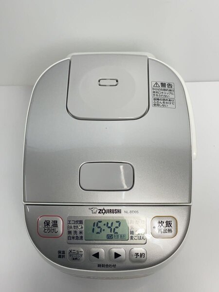 ZOJIRUSHI(ゾウジルシ) / 炊飯器 NL-BD05-WA | 中古品の販売・通販なら 