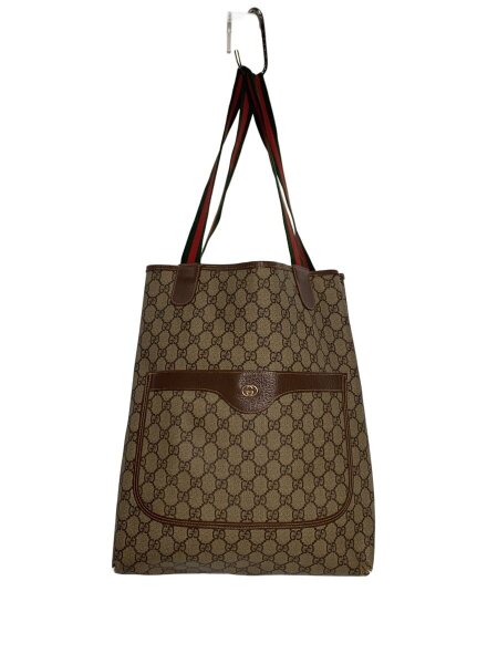 GUCCI(グッチ) / トートバッグ/PVC/ベージュ/GG柄/002.58.6487 