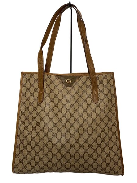 GUCCI オールドグッチ ハンドバッグ トートバッグ GGスプリーム PVC 