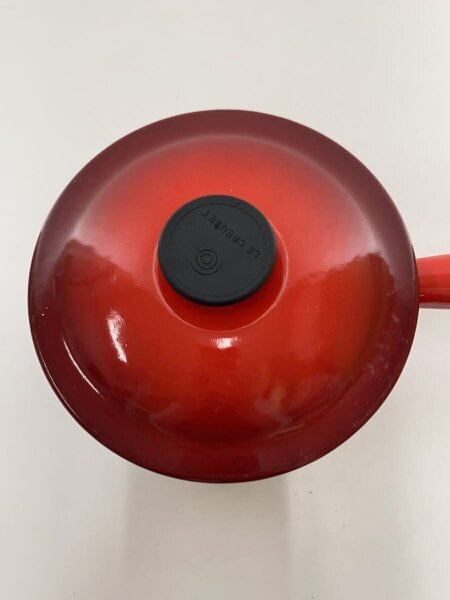 廃盤品 LE CREUSET ルクルーゼ ウィンザーポット 片手鍋 新品 LE CREUSET(ルクルーゼ) / ウィンザーポット/鍋/RED/片手鍋/鋳物