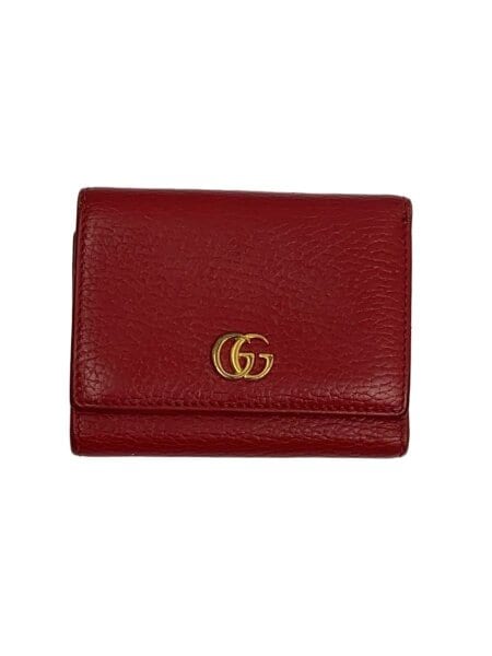 GUCCI(グッチ) / 3つ折り財布/--/RED/レディース/474746・534563