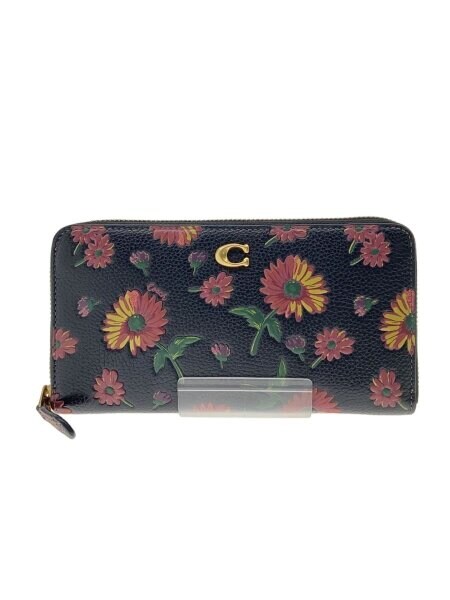 COACH(コーチ) / 長財布/レザー/BRW/花柄/レディース | 中古品の販売 