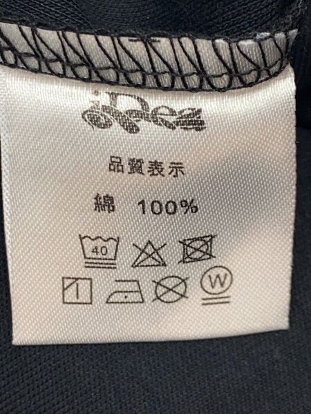 IDEASWAM(iDea)(イデアスワム) / ロゴTシャツ/S/コットン/BLK/無地
