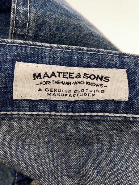 MAATEE&SONS(マーティーアンドサンズ) / ストレートパンツ/--/コットン