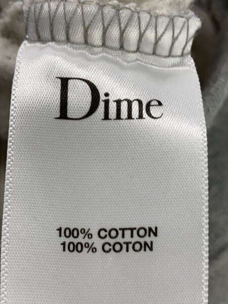 Dime(ダイム) / 刺繍ロゴパーカー/M/コットン/GRY | 古着の販売・通販 