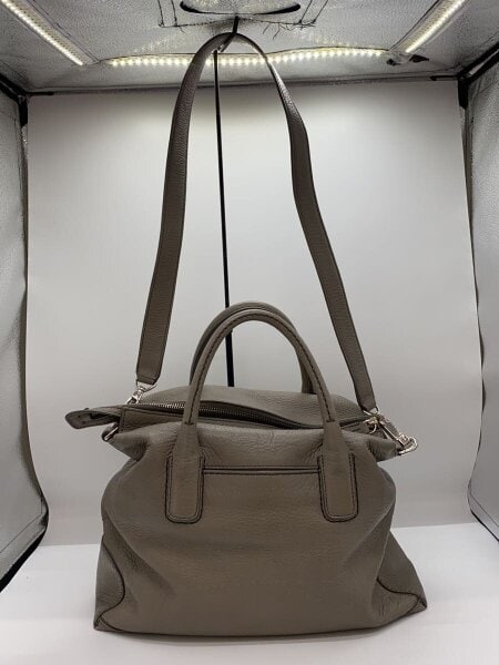 美品 HIROFU デュオ 牛革 2wayバッグ 定価10万 グレーべージュ HIROFU(ヒロフ) / デュオ/2WAYハンドバッグ/レザー/BEG// | 中古品の