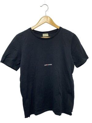 SAINT LAURENT(サンローラン) / Tシャツ/S/コットン/YLW/ボーダー