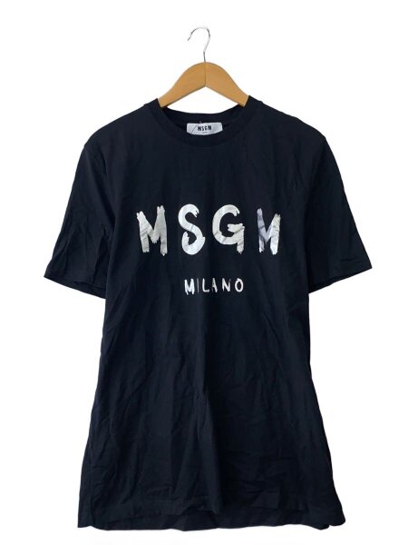 MSGM(エムエスジーエム) / Tシャツ/M/コットン/BLK/プリント/3840MM803 